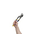 Hand Holding a Channel Lock Pliers with Clipping Path Royalty Free Stock Photo