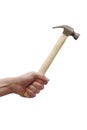 Hand Holding Hammer