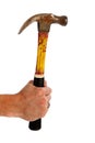 Hand Holding Hammer Royalty Free Stock Photo