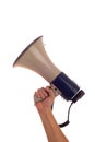 Hand Holding Megaphone