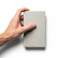 The tile has a textured slightly uneven edge suggesting a natural stone Royalty Free Stock Photo