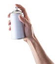 Hand Holding Spray Paint Royalty Free Stock Photo