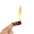 Plate of solid firelighter Royalty Free Stock Photo