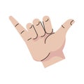 hand human cool symbol gesture icon