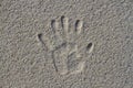 Hand imprint