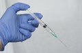 Hand injection syringe
