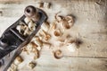 Hand jack plane Royalty Free Stock Photo