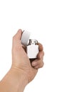 Hand with lighter Royalty Free Stock Photo