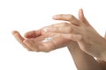 Hand lotion Royalty Free Stock Photo