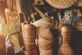 Hand made bamboo basketry appliance