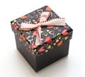 Hand-made beautiful black gift box