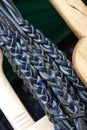Hand made braided leather Royalty Free Stock Photo