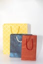 Hand made Paper Carry bags Royalty Free Stock Photo