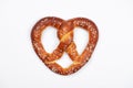 The hand-made pretzel for Octoberfest party