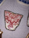 Hand made vintage china jewelry