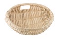 Hand made wicker basket Royalty Free Stock Photo