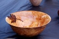 Hand made wooden bowl