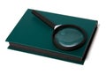 Hand magnifier Royalty Free Stock Photo