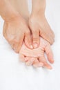 Hand Massage Royalty Free Stock Photo