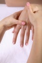 Hand massage Royalty Free Stock Photo