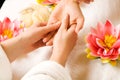 Hand Massage Royalty Free Stock Photo