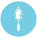Hand Mirror Isolate Vector Icon Editable Royalty Free Stock Photo