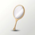 Hand mirror. Vector illustration decorative design Royalty Free Stock Photo