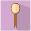hand mirror. Vector illustration decorative design Royalty Free Stock Photo