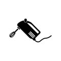 Hand mixer icon vector illustration simple design