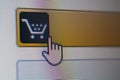 Hand mouse cursor on Add To Cart Button