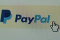 Hand mouse cursor on Paypal Button