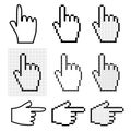 Hand mouse cursors