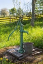 Hand operated water pump Royalty Free Stock Photo