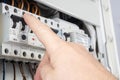 Hand Operating Electrical Circuit Breaker Switch