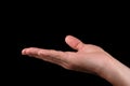 Hand outstretched Royalty Free Stock Photo
