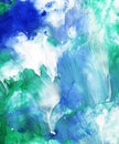 Hand painted abstract background