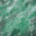 Hand painted. Abstract Green paint background. Green color creative textured background for poster, banner, cards, scrapbook. Squa