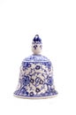 Hand-painted ceramic bell