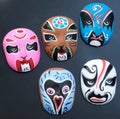 Hand Painted Chinese Opera Clay Mask