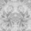 Hand Painted Colors. White, Gray Marbled Effect. Royalty Free Stock Photo