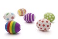 Hand painted easter eggs Royalty Free Stock Photo