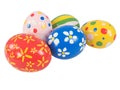 Hand painted Easter eggs Royalty Free Stock Photo