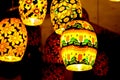 Hand painted lanterns made in Vietnam