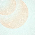 Hand painted pencil autumn background, abstract texture, old paper. Circles, balls, ovals, liquid forms, place for text Royalty Free Stock Photo