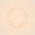 Hand painted pencil autumn background, abstract texture, old paper. Circles, balls, ovals, liquid forms, place for text Royalty Free Stock Photo