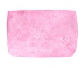 Hand painted pink watercolor texture isolated on the white backgpink watercolor texture isolated on the white background. Usable f