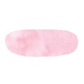 Hand painted pink watercolor texture isolated on the white background. Usable for greeting cards