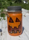 Hand Painted Pumpkin Jar Crafts