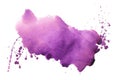 hand painted purple color blob texture abstract backdrop design
