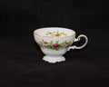 Hand painted rose pattern china tea cup Royalty Free Stock Photo